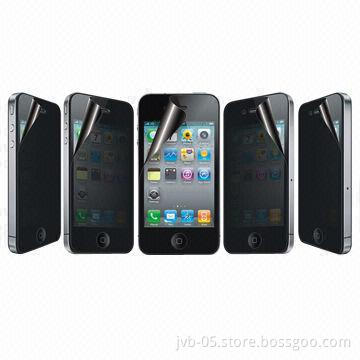 Privacy Screen Guards for iPhone 5, Easy to Remove for Multiple Uses